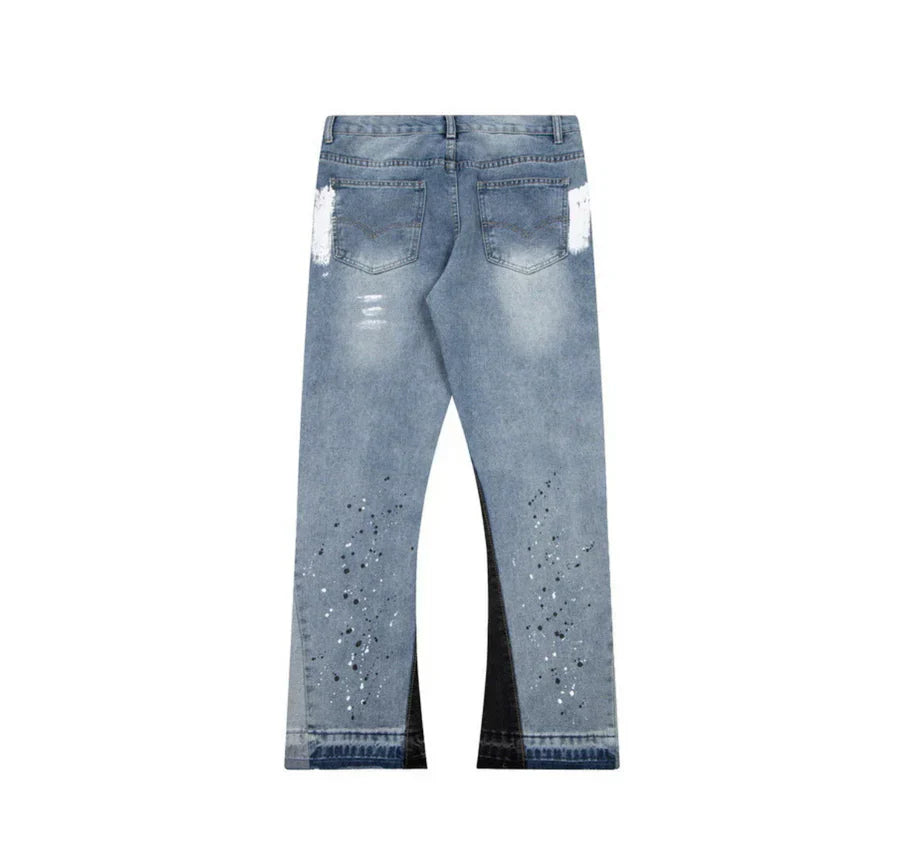 Denim Flared Jeans