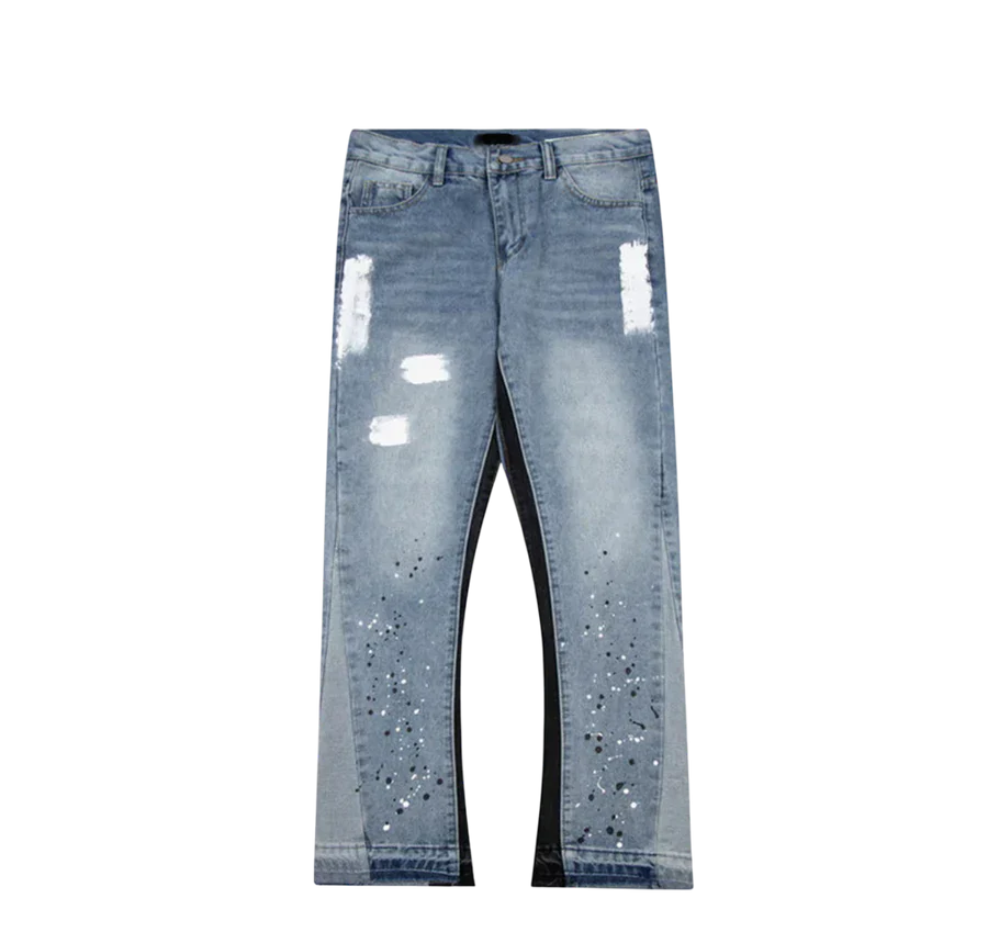 Denim Flared Jeans