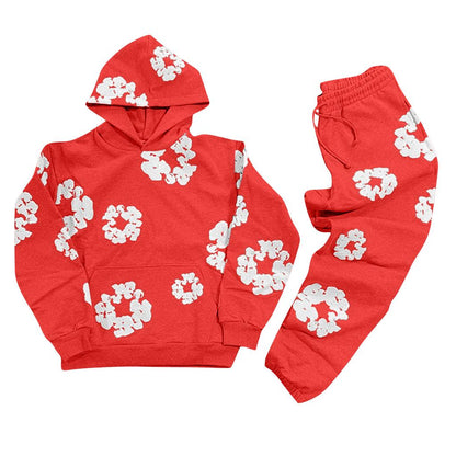Blumenmuster Tracksuit