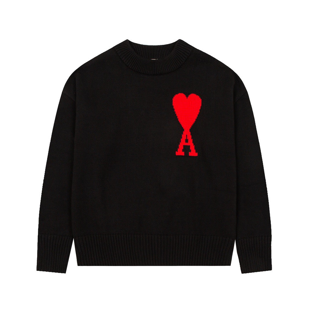 Viraler Sweater mit Herz