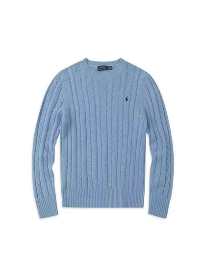 Luxus Strickpullover mit Muster