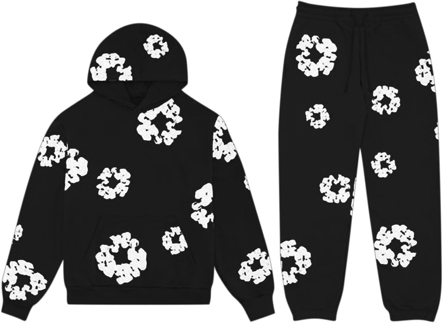 Blumenmuster Tracksuit