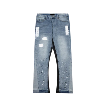 Denim Flared Jeans