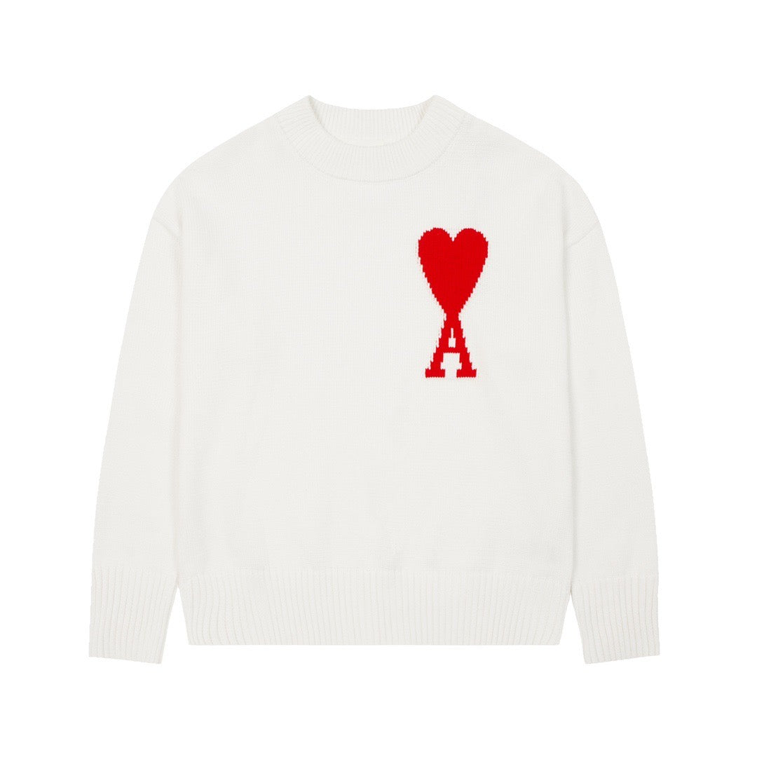 Viraler Sweater mit Herz