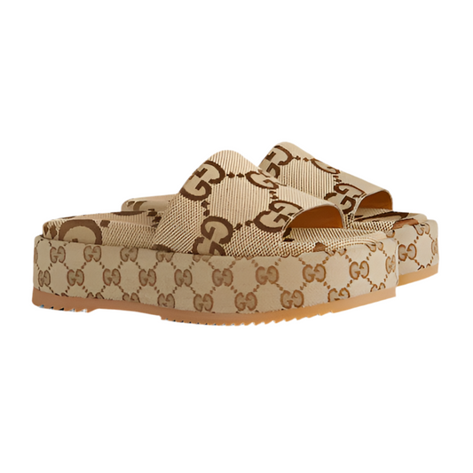 Luxus high Damen Slides