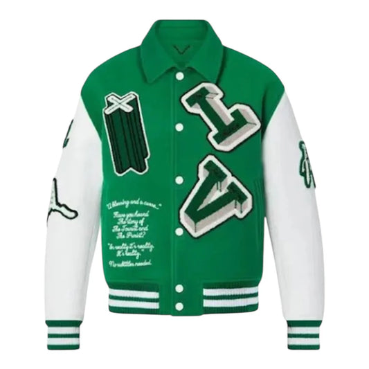 VL College Jacket Green
