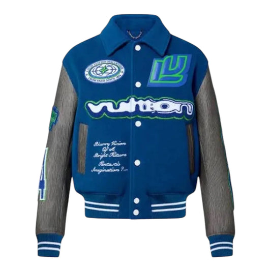 VL College Jacket Blue