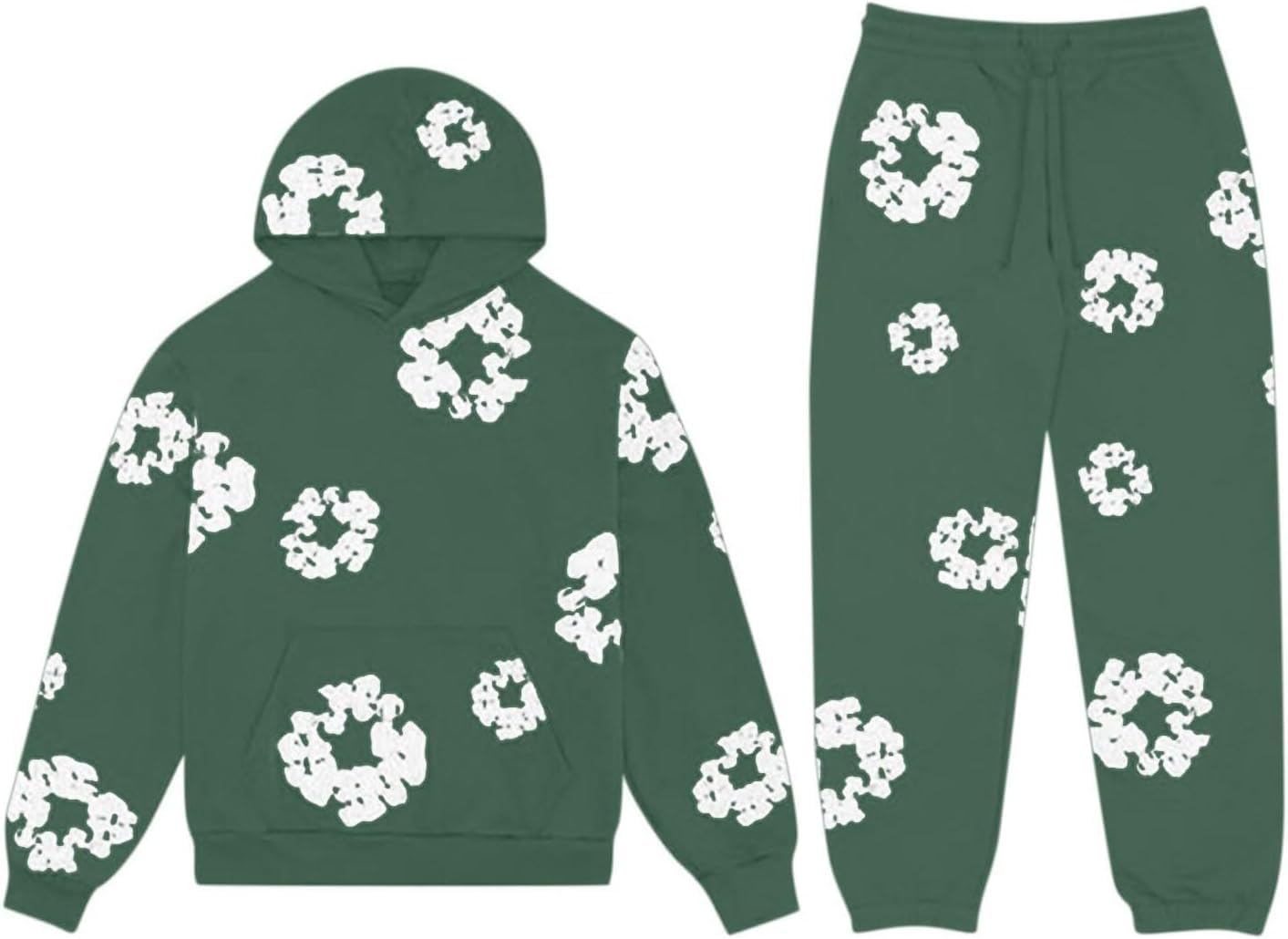 Blumenmuster Tracksuit