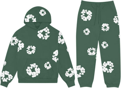 Blumenmuster Tracksuit