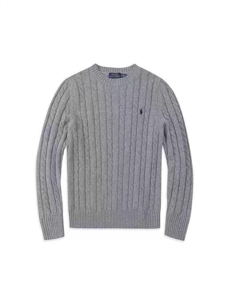 Luxus Strickpullover mit Muster