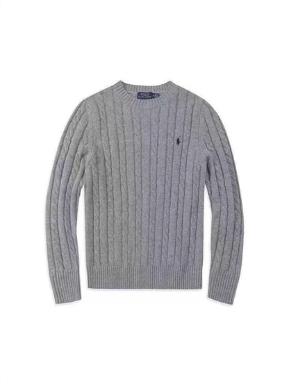 Luxus Strickpullover mit Muster