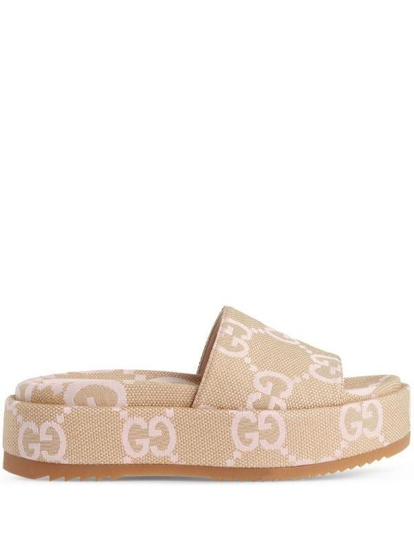 Luxus high Damen Slides