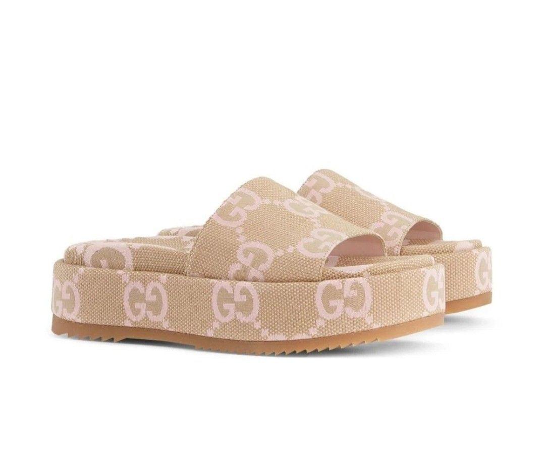 Luxus high Damen Slides