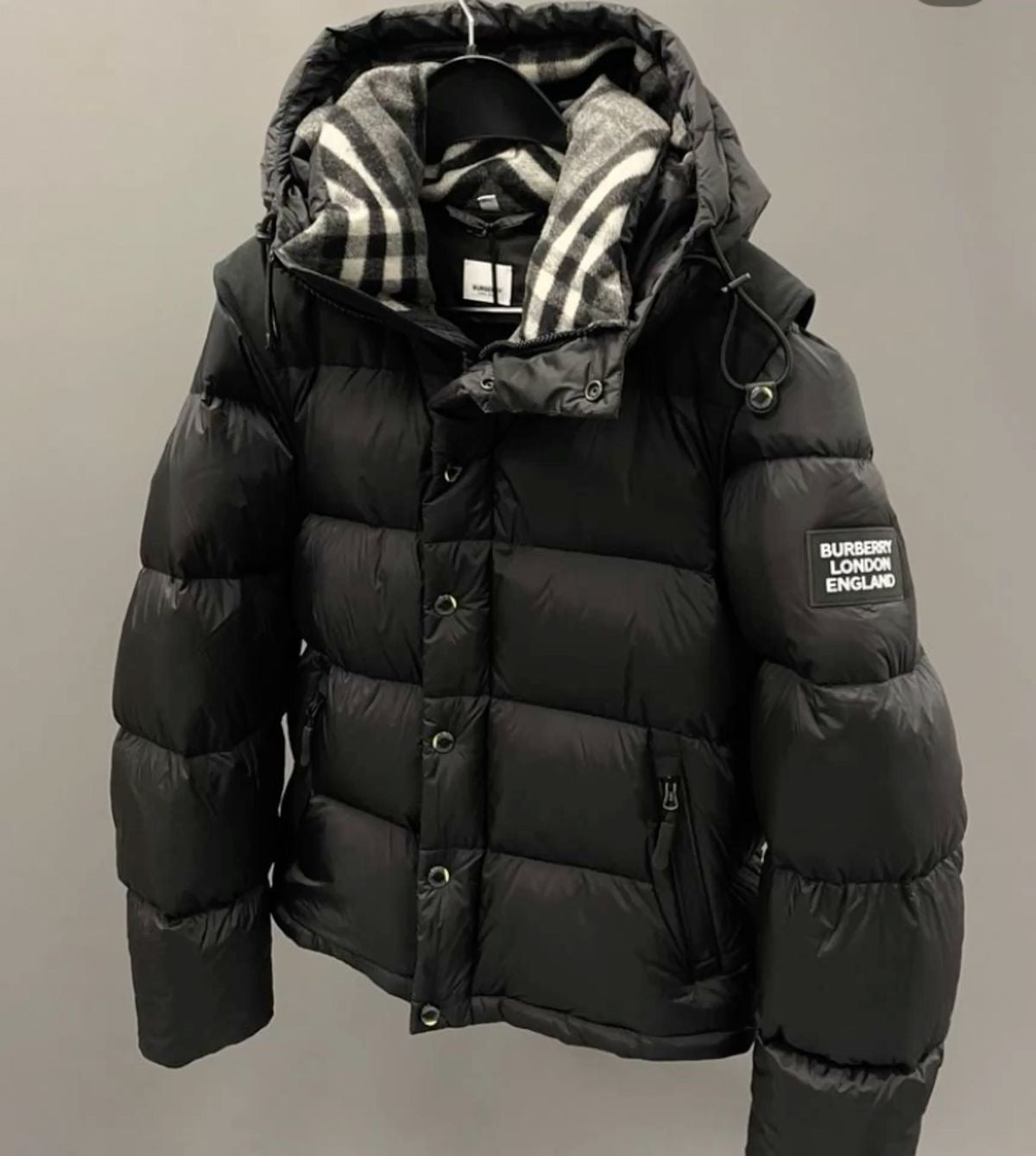 Luxus Karo Winterjacke